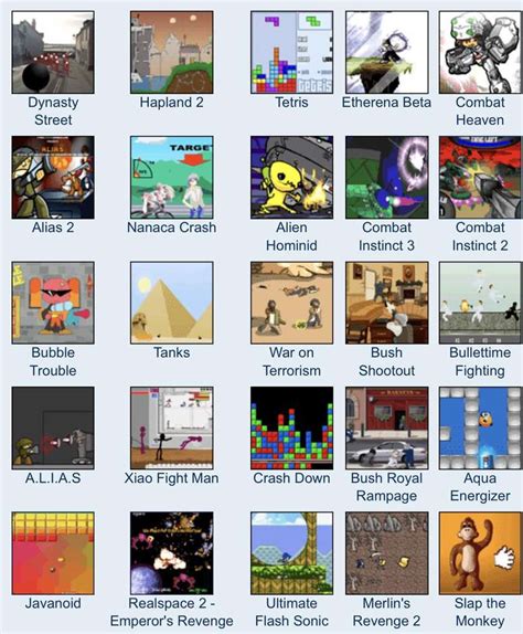 Classic Flash Games .